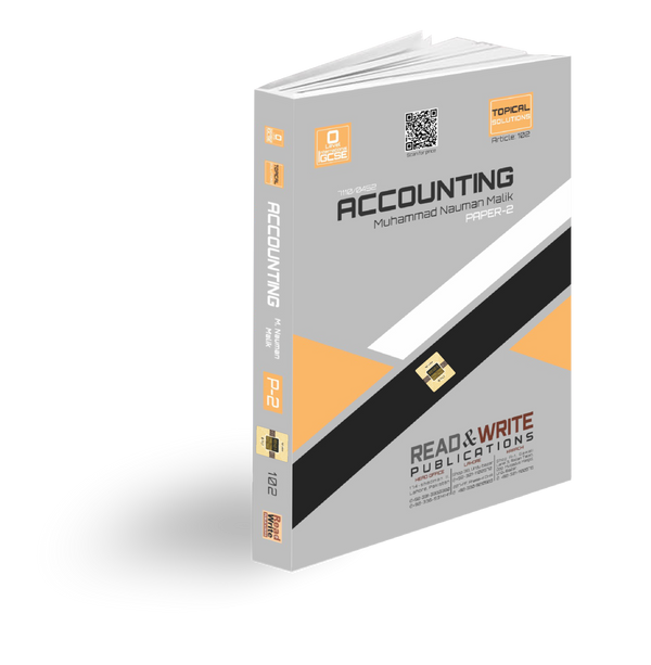IGCSE TOPICAL PAST PAPERS ACCOUNTING P2 102 (NAUMAN MALIK)