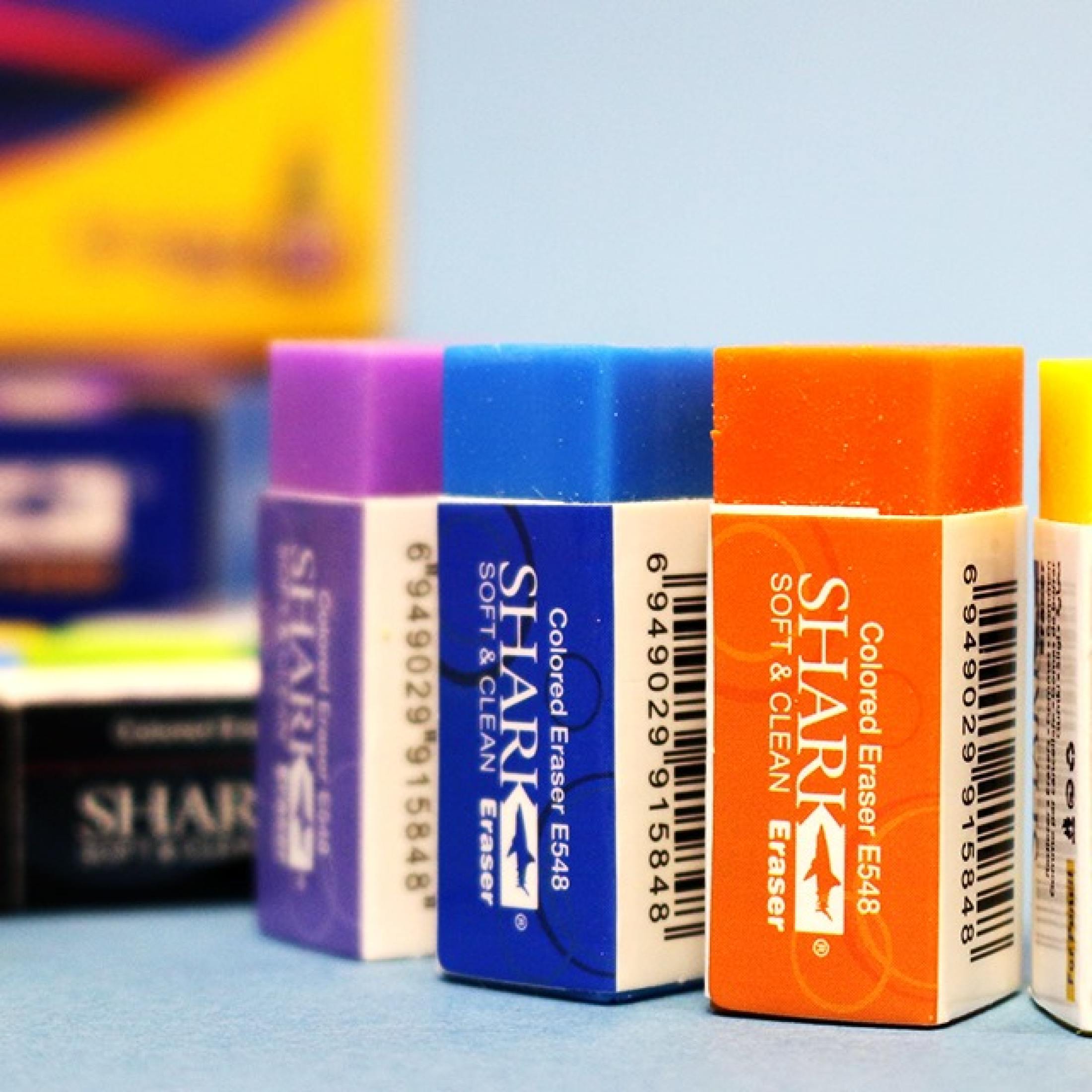 Earasers Regular SHARK ERASER REGULAR – Scribble Books & School Supplies