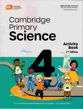 CAMBRIDGE PRIMARY SCIENCE ACTIVITY BOOK 4 MARSHALL CAVENDISH