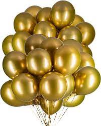 HBD CHROME BALLOON 25 PCS PACK