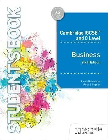 Cambridge IGCSE and O Level Business Studies Peter Stimpson