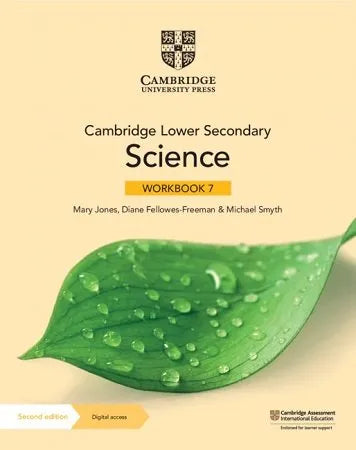 CAMBRIDGE LOWER SECONDARY SCIENCE WORKBOOK 7 WITH DIGITAL ACCESS (1 YEAR)