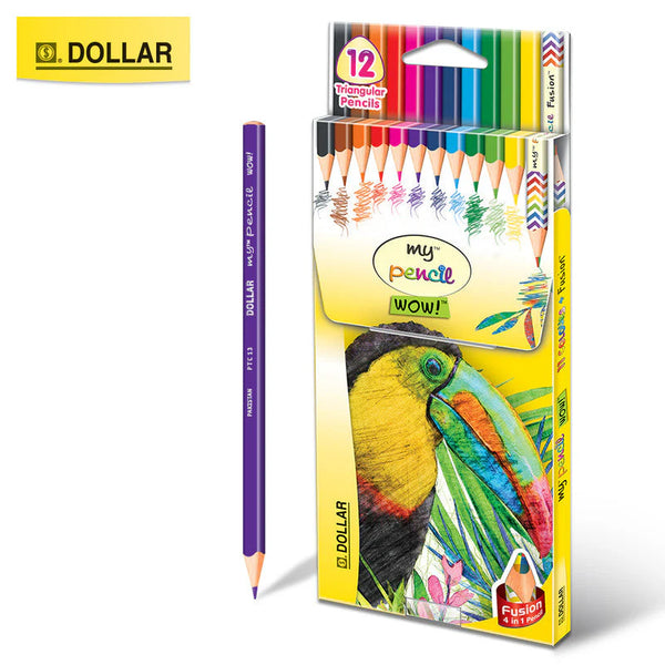 DOLLAR MY PENCIL WOW COLOUR PENCIL SET