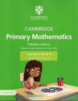 CAMBRIDGE PRIMARY MATHEMATICS LEARNER'S BOOK 4 PAKISTAN EDITION