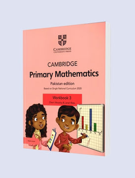 CAMBRIDGE PRIMARY MATHEMATICS WORKBOOK 3 PAKISTAN EDITION