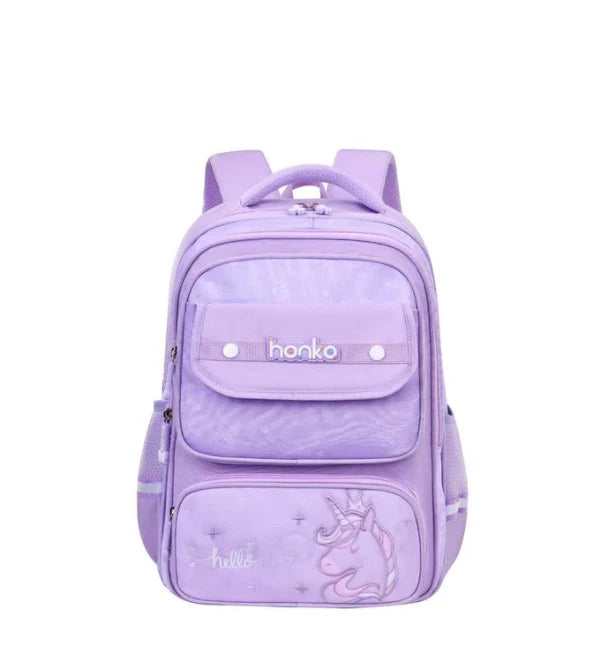Unicorn Magic 16" School Backpack for Girls – Pink & Purple