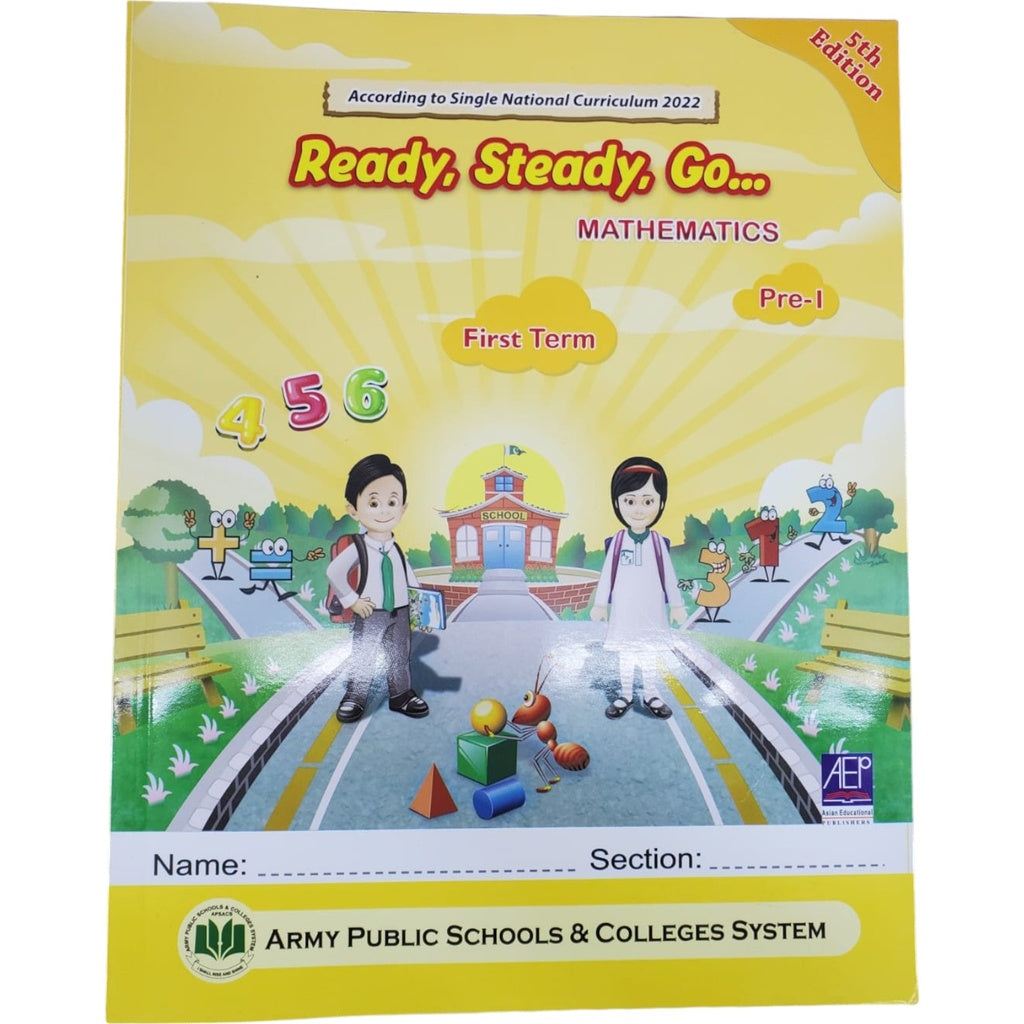 READY STEADY GO MATHEMATICS FIRST TERM PRE 1 – Scribble Books & School ...