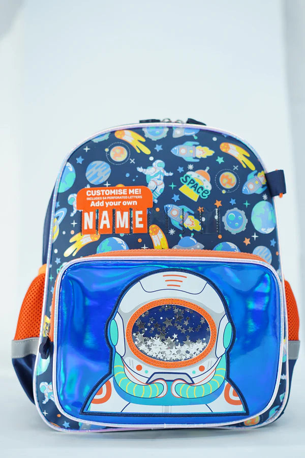 14 Inch Space School Bag for Nursery till Grade KG Boys By Vest