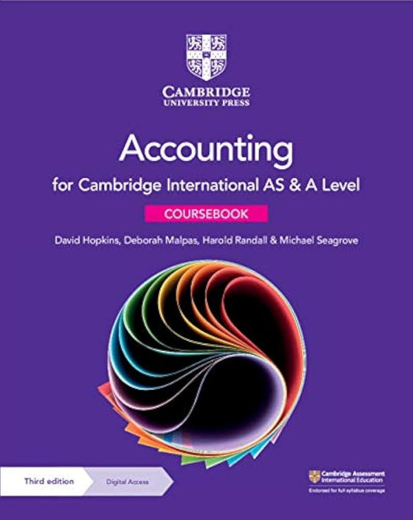 Cambridge International AS and A Level Accounting Coursebook
