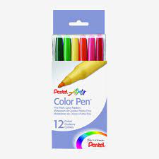 PENTEL COLOR PEN SET