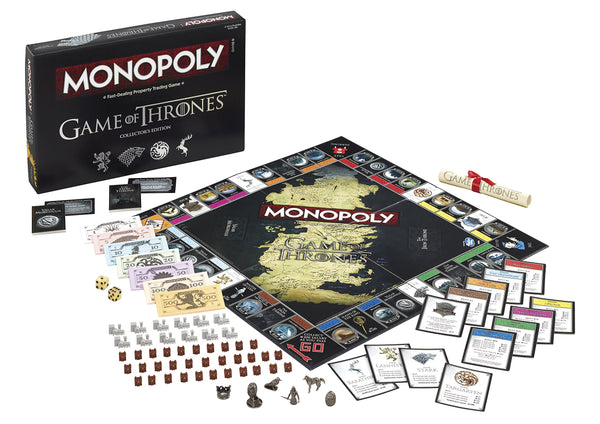 MONOPOLY GAMES OF THRONES BOARD GAME