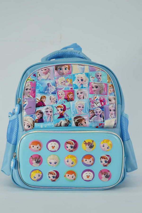 13 Inch Frozen School Bag For Play Group And Nursery Girls