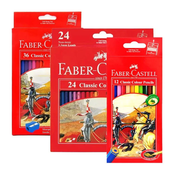 FABER CASTELL CLASSIC  COLOUR PENCIL SET