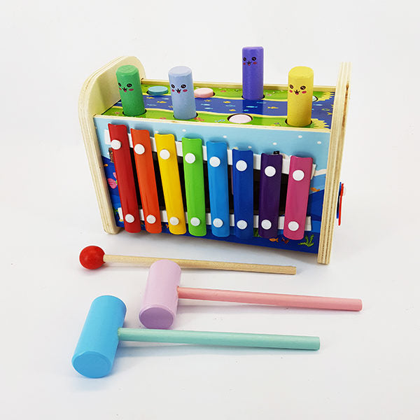 MULITI PURPOSE GROUND MOUSE WOODEN TOY ST621
