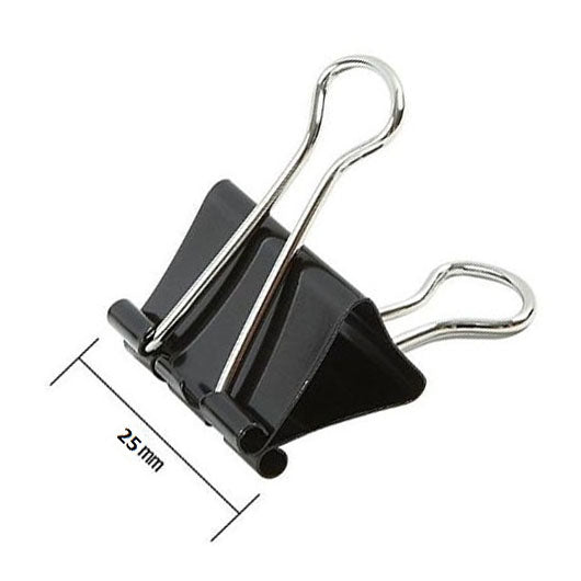 BINDER CLIP 25MM PACK