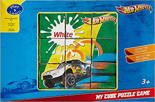 HOT WHEELS PUZZLE PLAY & LEARN