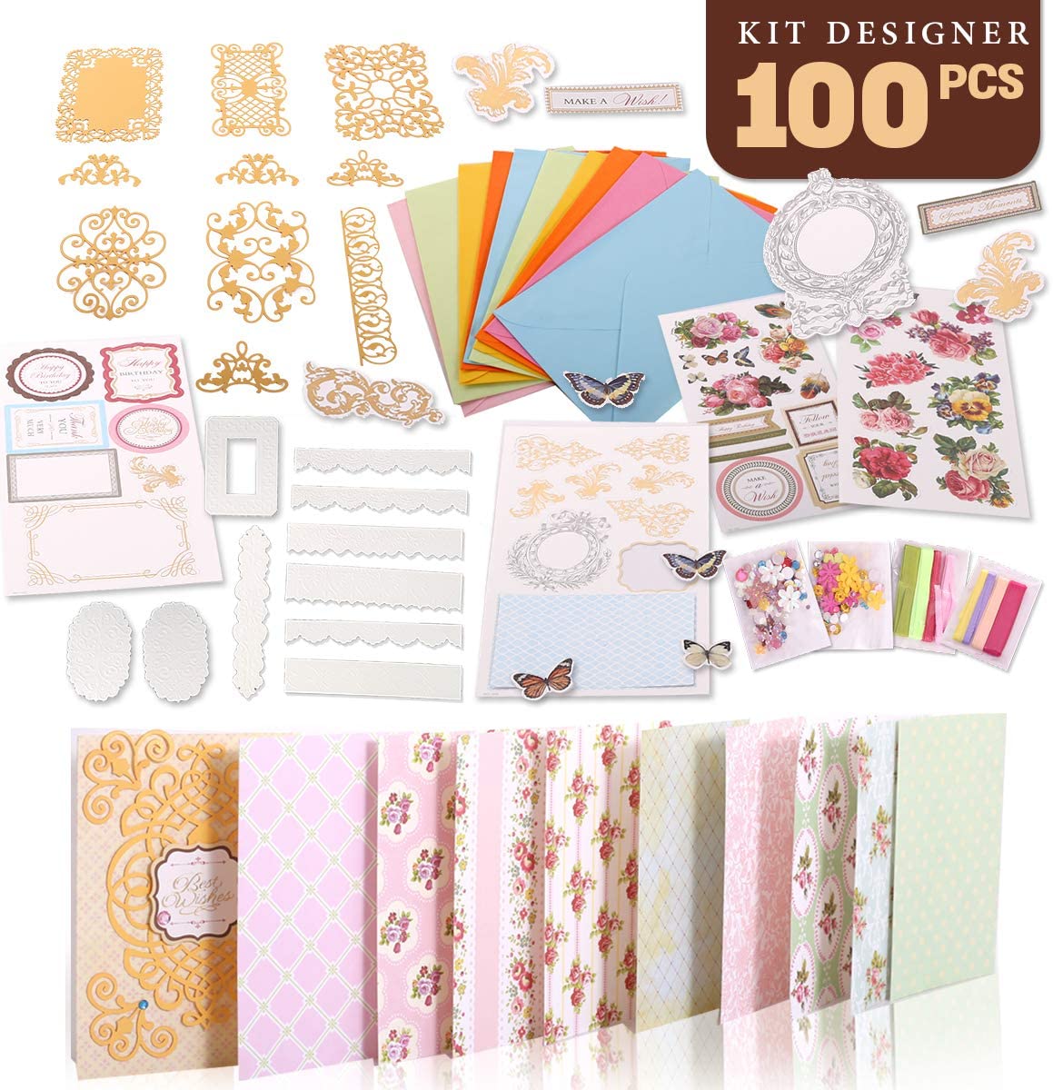 DIY LET'S MAKE CARDS COMPLETE CARDMAKING KIT – Scribble Books & School ...