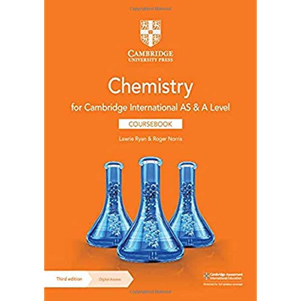 Chemistry For Cambridge International AS and A Level  Coursebook with by Lawrie Ryan & Roger Norris