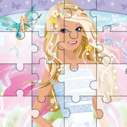 THINK & LINK BARBIE NUMBERS 24 PCS PUZZLE
