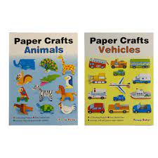 PAPER CRAFT ANIMAL BOOK TEENY BABY 97821E