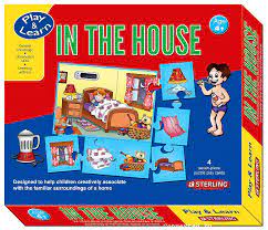 IN THE HOUSE PUZZLE PLAY & LEARN