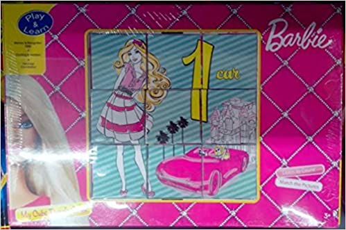 MY CUBE PUZZLE GAME BARBIE PLAY & LEARN
