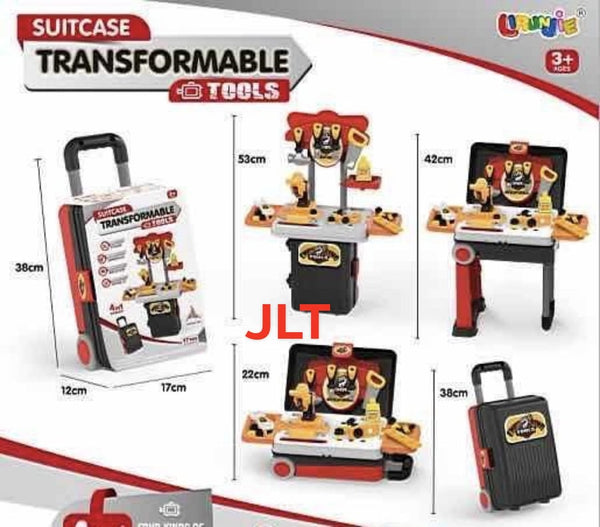 SUITCASE TRANSFORMABLE ENGINEERING TOOLS 17PCS