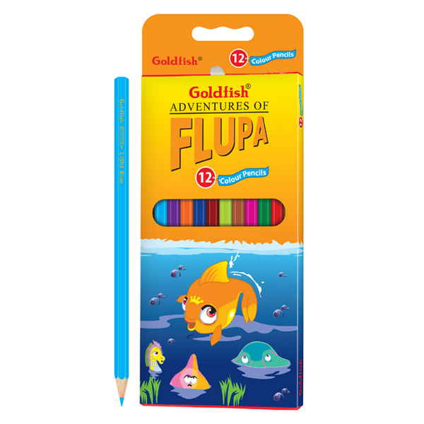 GOLDFISH FLUPA COLOUR PENCIL SET