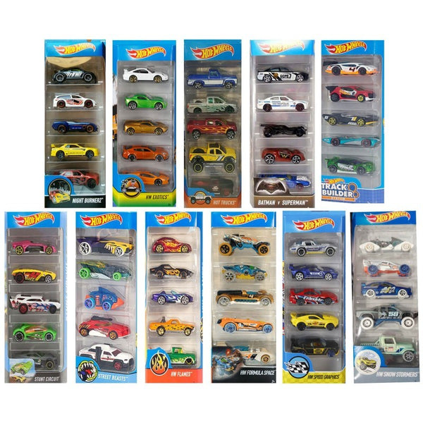 HOT WHEELS STREET BEASTS DINKY SET OF 5  1806