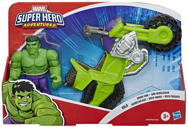 HULK FIGURE WITH BIKE  HASBRO E6225