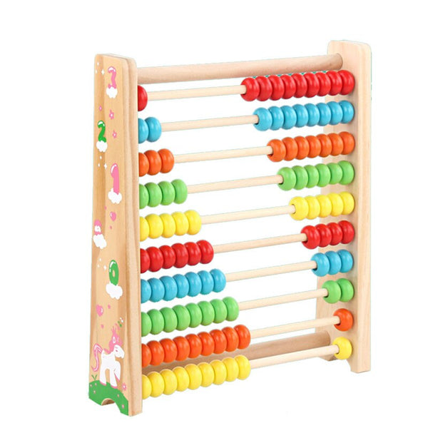 WOODEN TOYS CHILDREN COMPUTING TOY