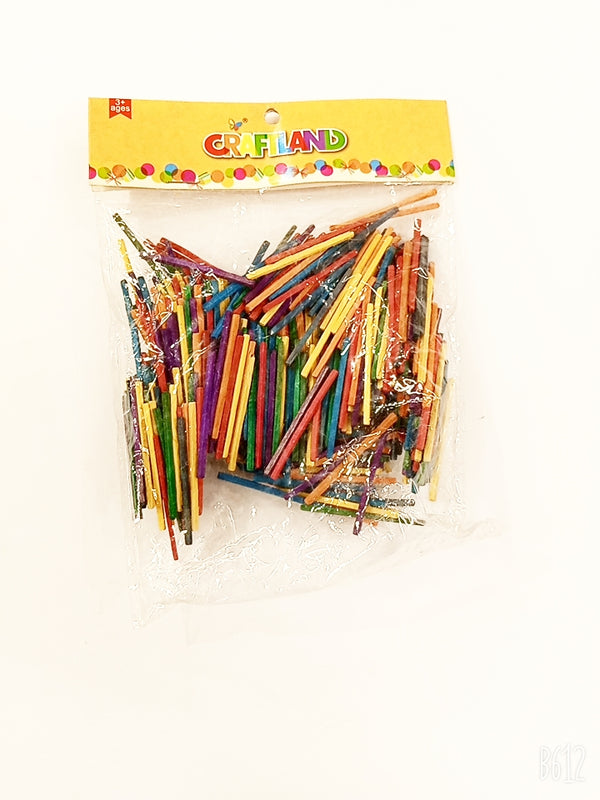 MATCH STICK COLOURED  30CM