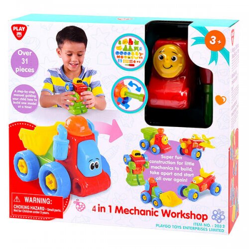MECHANIC WORKSHOP 4 IN 1 PLAY GO WORKSHOP 2032