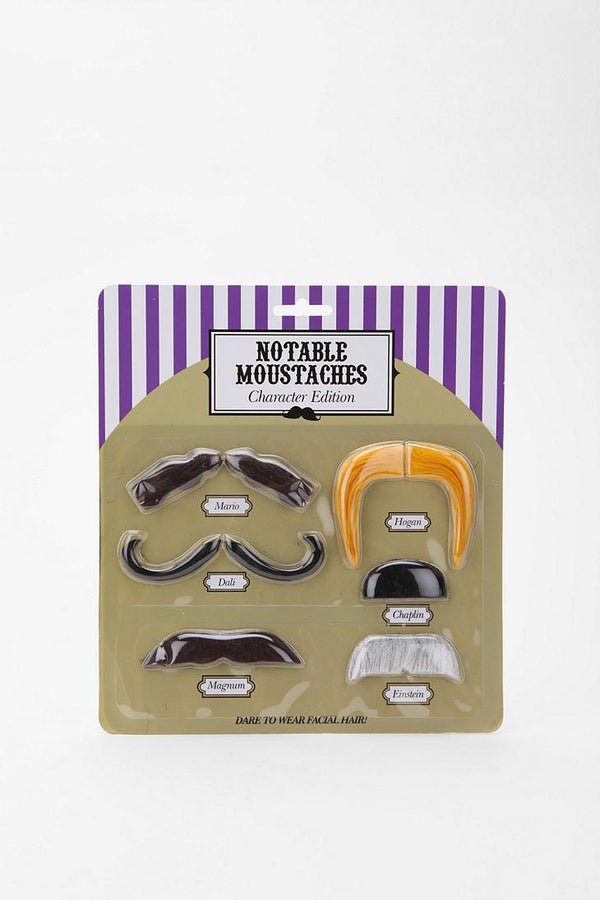 NOTABLE MOUSTACHE SET