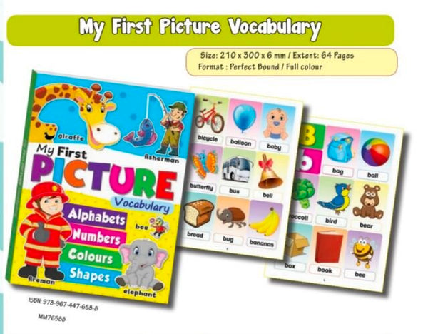 MY FIRST PICTURE VOCABULARY