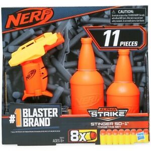 NERF GUN ALPHA STRIKE 11 PIECES STINGER E8310