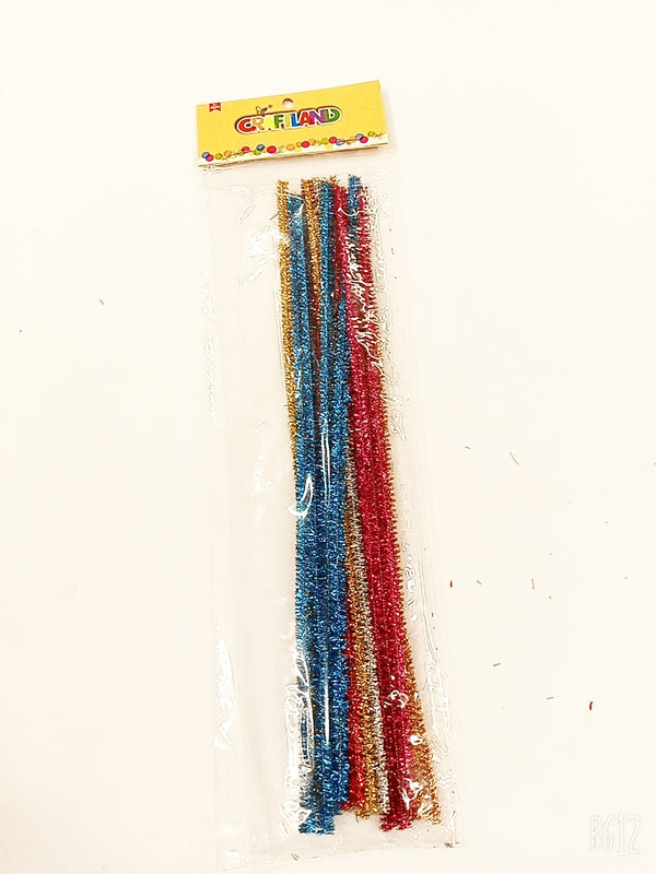 PIPE CLEANER/FLOWER WIRE GLITTER