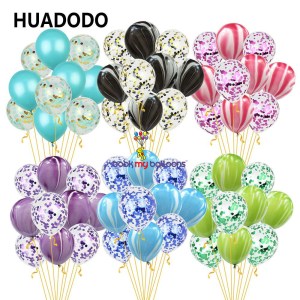 HBD SMALL FANCY FOIL BALLOON SETS