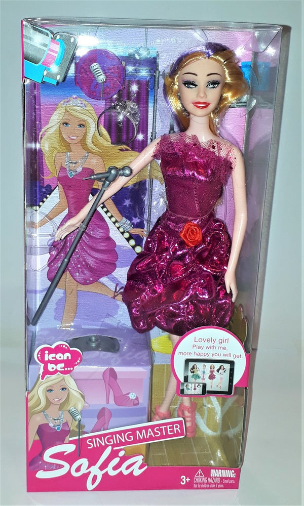 SOFIA SINGING MASTER DOLL SET BBL7736