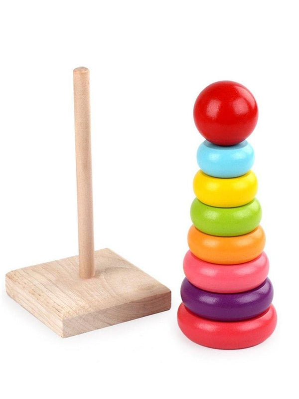 RAINBOW TOWER WOODEN 7114